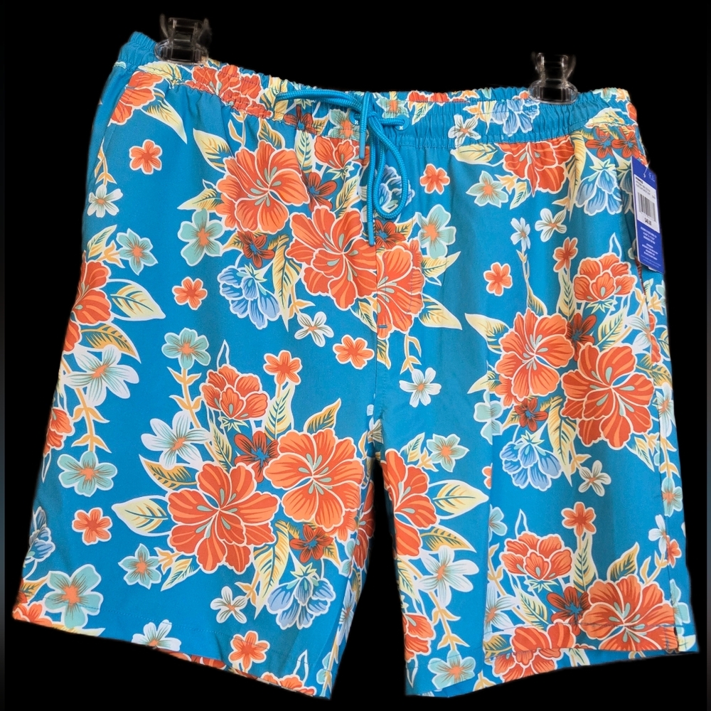 Hurley Tropical Floral Men's Swim Shorts - NWT!